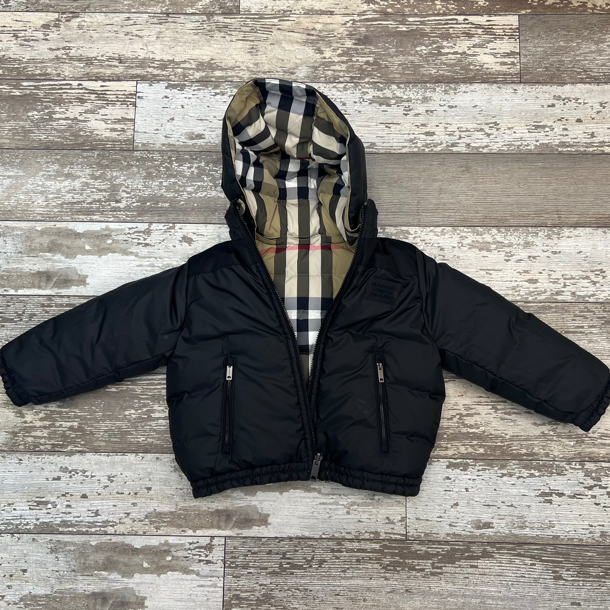 Burberry Kids Reversible Coat, 6 Youth – J'Adore Wakefield