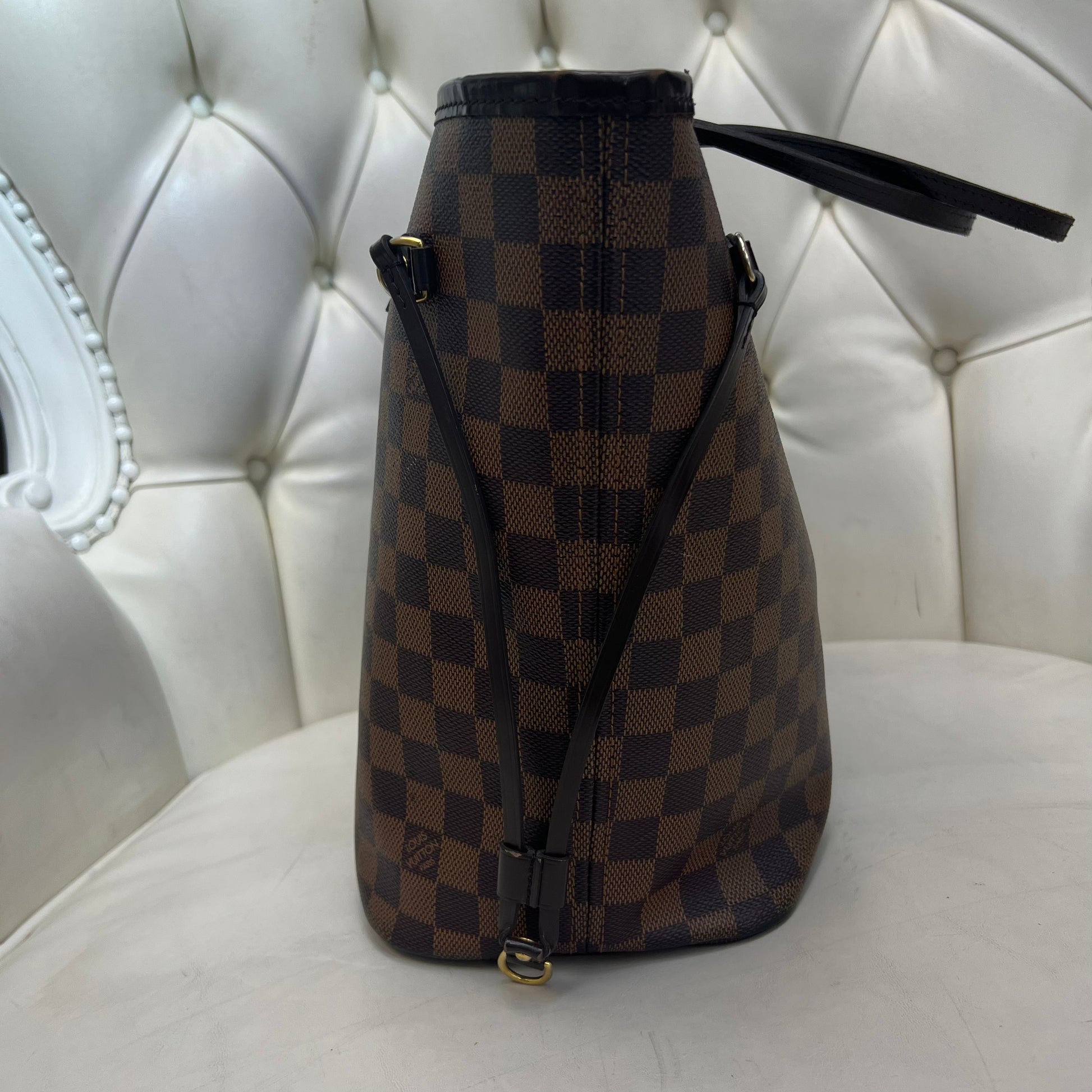 Louis Vuitton Neverfull Pouch Damier Ebene – J'Adore Wakefield