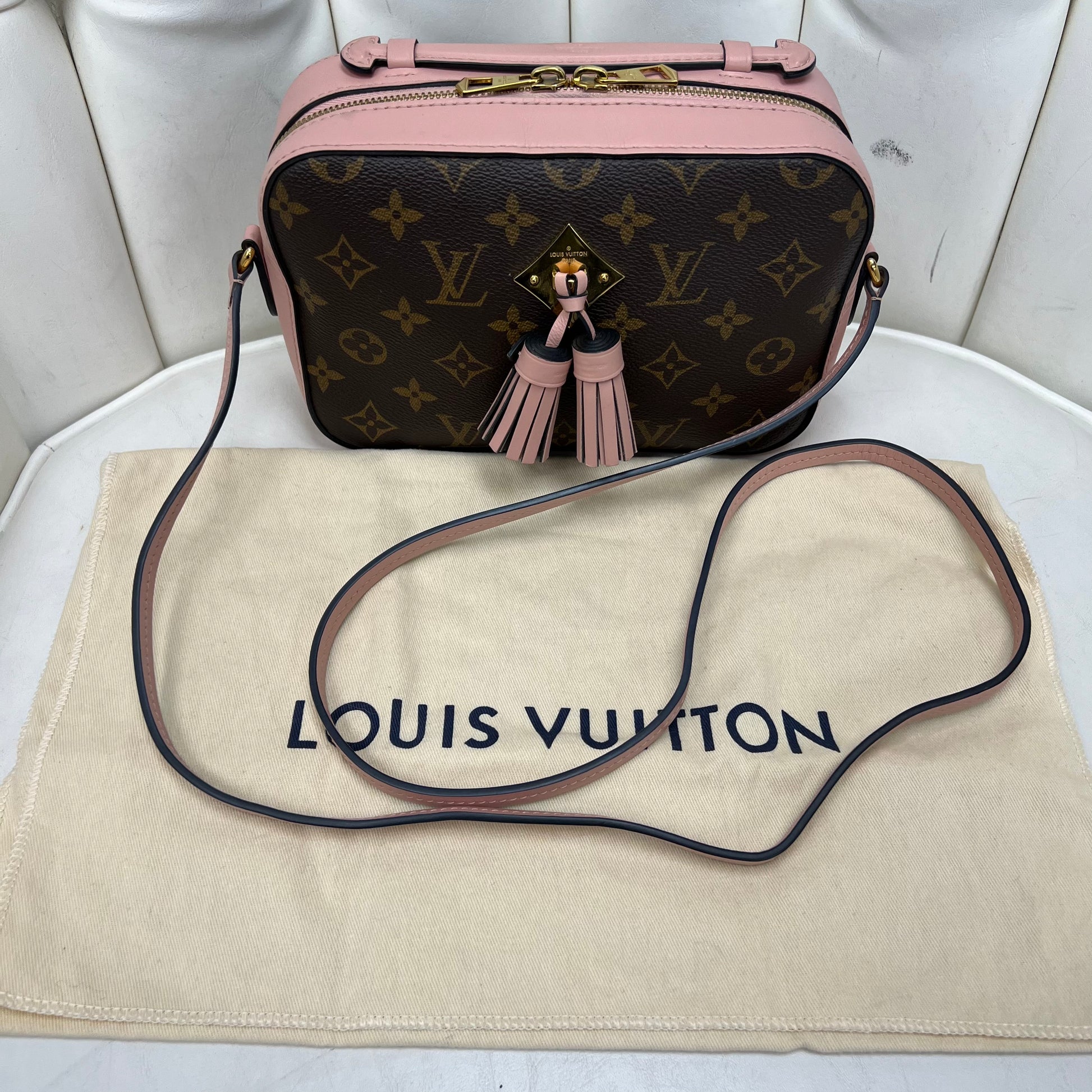 Louis Vuitton Monogram Rose Poudre Saintonge