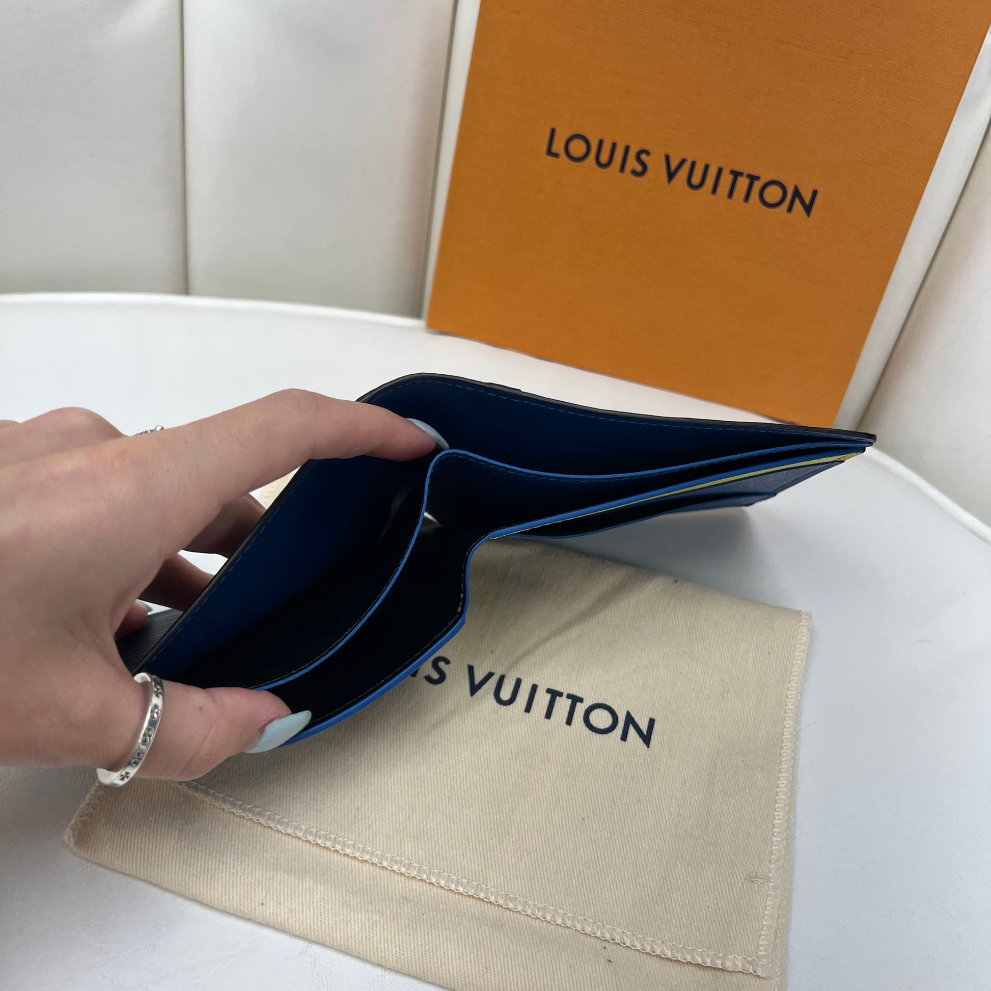 Louis Vuitton Multiple Damier Wallet, Luxury, Bags & Wallets on